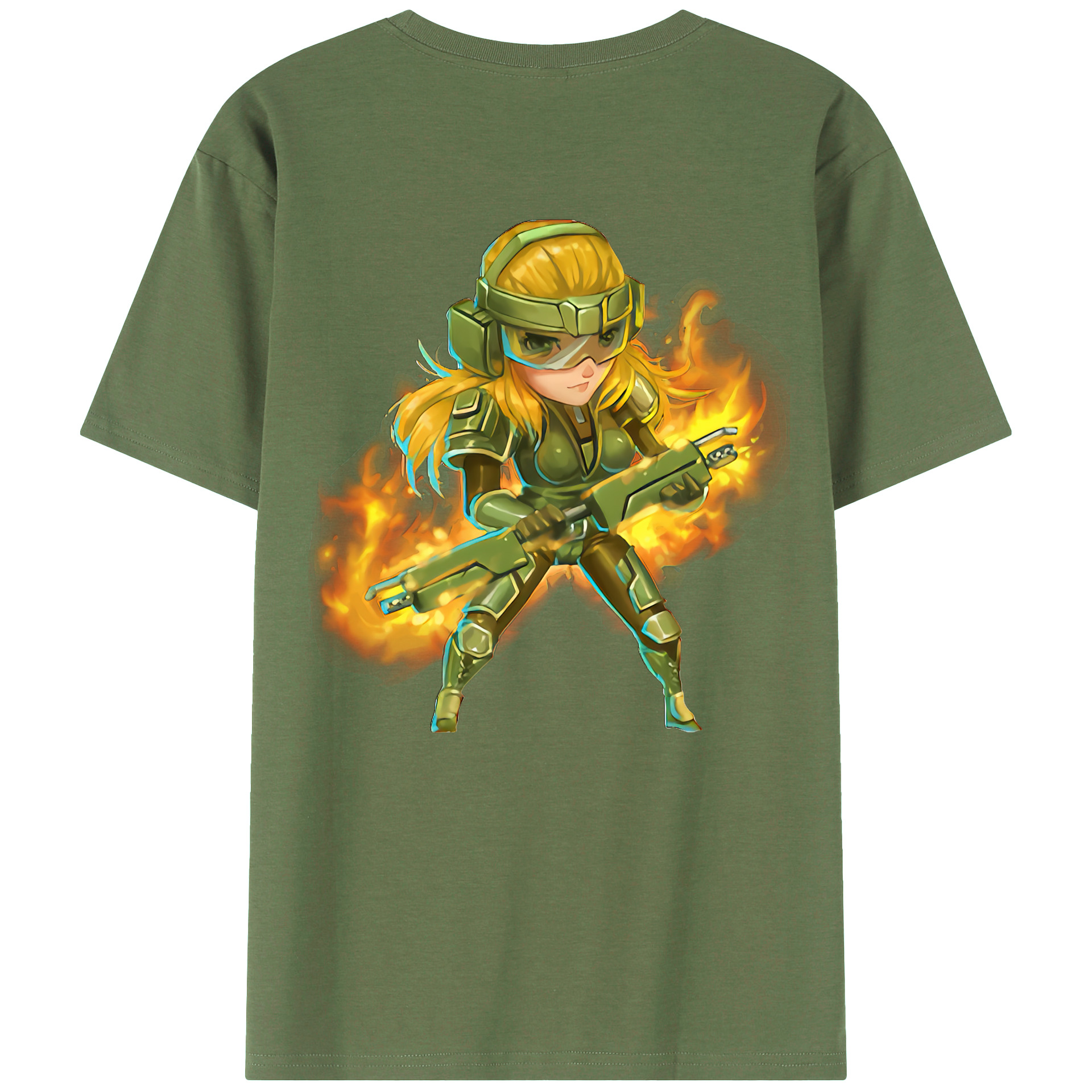 （画像用） リーグ・オブ・レジェンド League of Legends LOL 綿100％ メンズ半袖Tシャツ（バックプリント） 通気性